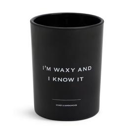 Habitat Im Waxy And I Know It Candle - Honey & Sandalwood