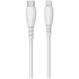 USB Type C to Lightning 1m Cable - White