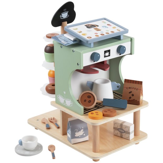 Wooden coffee cheap maker toy