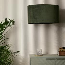Habitat Velvet Easy Fit Lampshade - 49cm