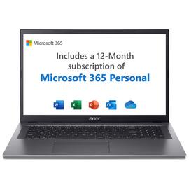 Acer Aspire 3 17.3in 4GB 128GB Laptop + Microsoft 365 Bundle