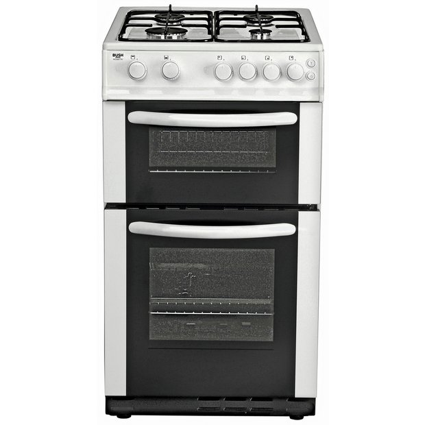 Buy Bush AG56TW Twin Gas Cooker White at Argos.co.uk Your Online