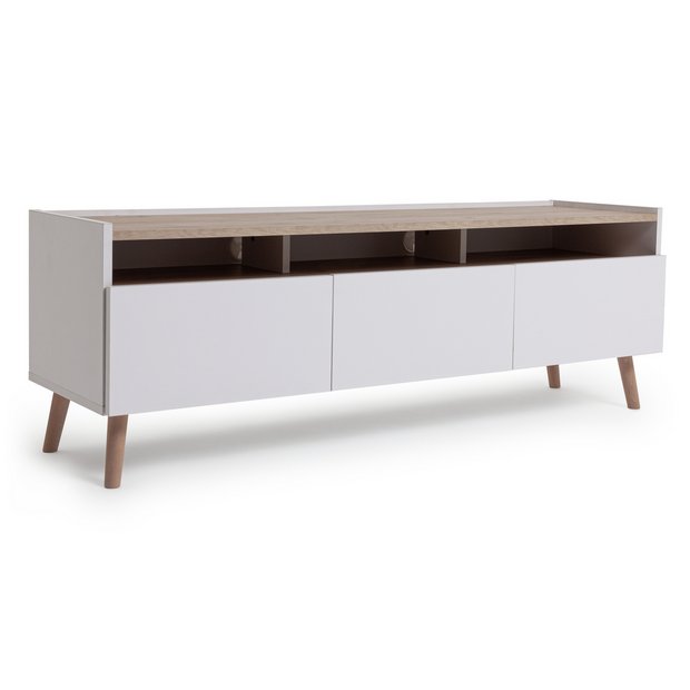 White long deals tv cabinet