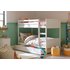 Argos Home Detachable White Bunk Bed, Drawer & 2 Mattresses