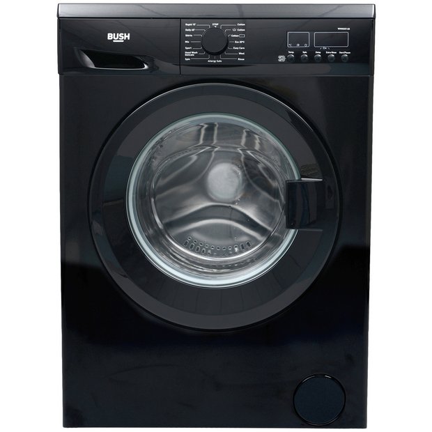 Buy Bush WMNS814B 8KG 1400 Spin Washing Machine Black at Argos.co.uk