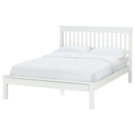 Argos Home Aspley Kingsize Wooden Bed Frame - White