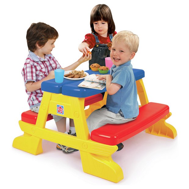 Buy Chad Valley Plastic Foldable Picnic Bench at Argos.co.uk Your