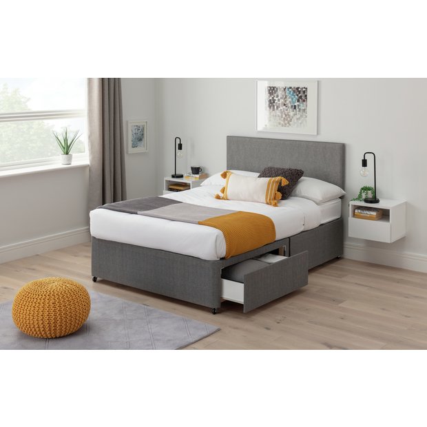 Buy Airsprung Elmdon Comfort Double 2 Drw Divan Bed at Argos.co.uk