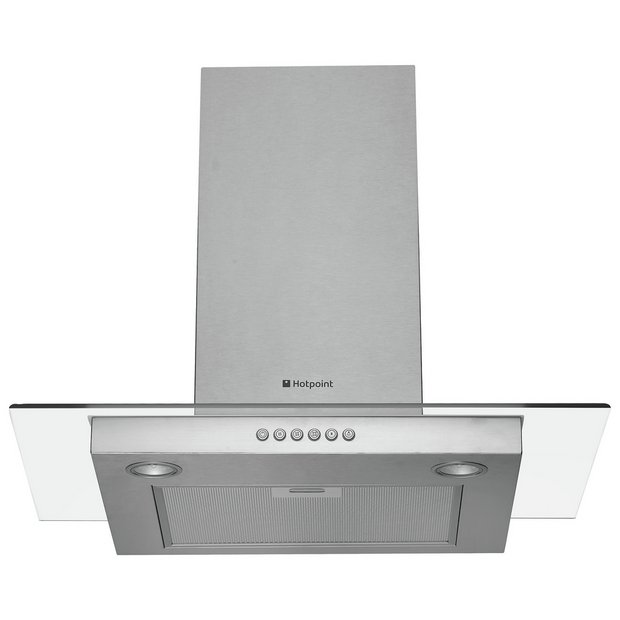 Buy Hotpoint HDF75SAB Glass Cooker Hood Stainless Steel at Argos.co