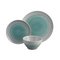 Habitat Atkinson 12 Piece Earthenware Dinner Set - Blue