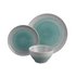 Habitat Atkinson 12 Piece Earthenware Dinner Set - Blue