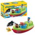 Playmobil 70183 1.2.3 Fisherman with Boat Playset