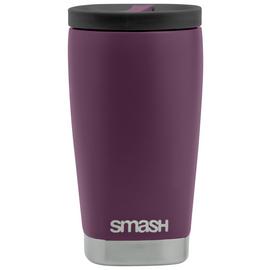 Smash Burgundy Travel Coffee Mug - 350ml