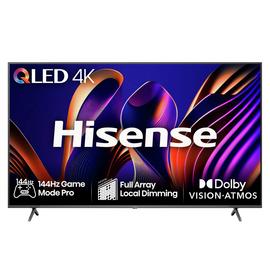Hisense 65 In 65E7NQTUK Pro Smart 4K UHD HDR QLED Freely TV