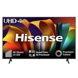Hisense 75 Inch 75A6NTUK Smart 4K UHD HDR LED Freely TV