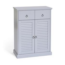 Argos Home Le Marais 2 Door Double Unit Cabinet - Grey