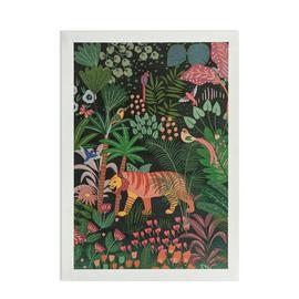 Habitat Enchanted Jungle Print Unframed Wall Art - A3
