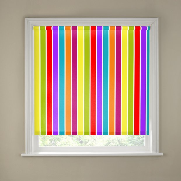 Buy Multi Stripe 2ft Blackout Roller Blind at Argos.co.uk Your Online