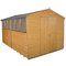Forest Wooden 12 x 8ft Shiplap Double Door Apex Shed