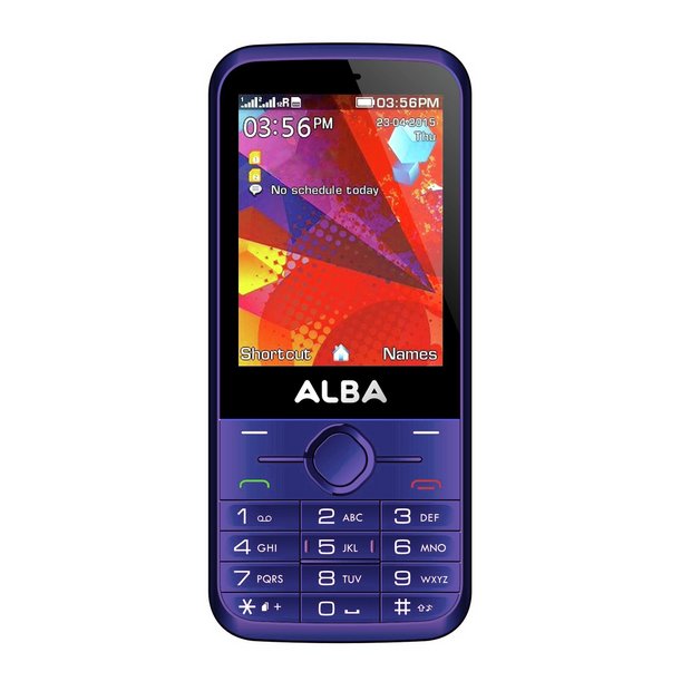 Buy Sim Free Alba 2.8 inch Mobile Phone Purple at Argos.co.uk Your