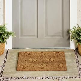 Argos Home Bee Debossed Coir Mat 40x60cm
