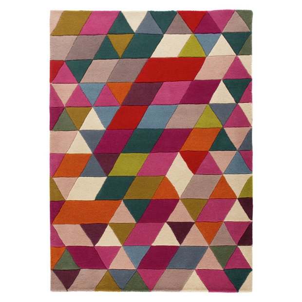 Buy Venice Rug 120x170cm Multicoloured at Argos.co.uk Your Online