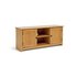 Argos Home Porto Solid Wood TV Unit - Pine