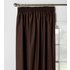 HOME Blackout Thermal Curtains - 168x229cm - Chocolate