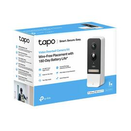 Tapo D230S1 2K 5MP Video Doorbell with Battery & Chime
