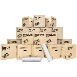 StorePAK Eco Moving House Cardboard Storage Boxes -Set of 20