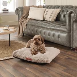 Paws For Slumber Sherpa Natural Pet Bed