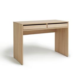 Argos Home Pepper 2 Drawer Desk - Oak Effect
