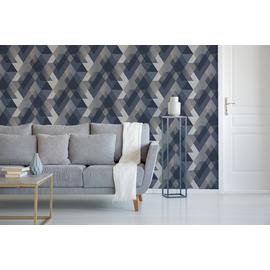 Sublime Decadence Geometric Design Wallpaper