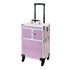 Pretty Pink Large Trolley Vanity Case