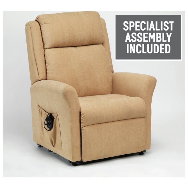 Buy Memphis Riser Recliner Chair with Dual Motor Biscuit at Argos.co