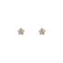 Revere 9ct Gold Cubic Zirconia Star Studs
