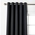 ColourMatch Blackout Thermal Curtain - 117x183cm - Jet Black