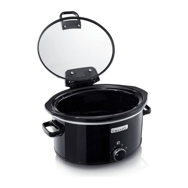 Buy CrockPot 5.7L Hinged Lid Slow Cooker Black at Argos.co.uk Your