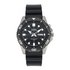 Casio Diver Style Backlight Black Resin Strap Watch