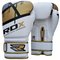 RDX 16 Oz Leather Boxing Gloves - Gold
