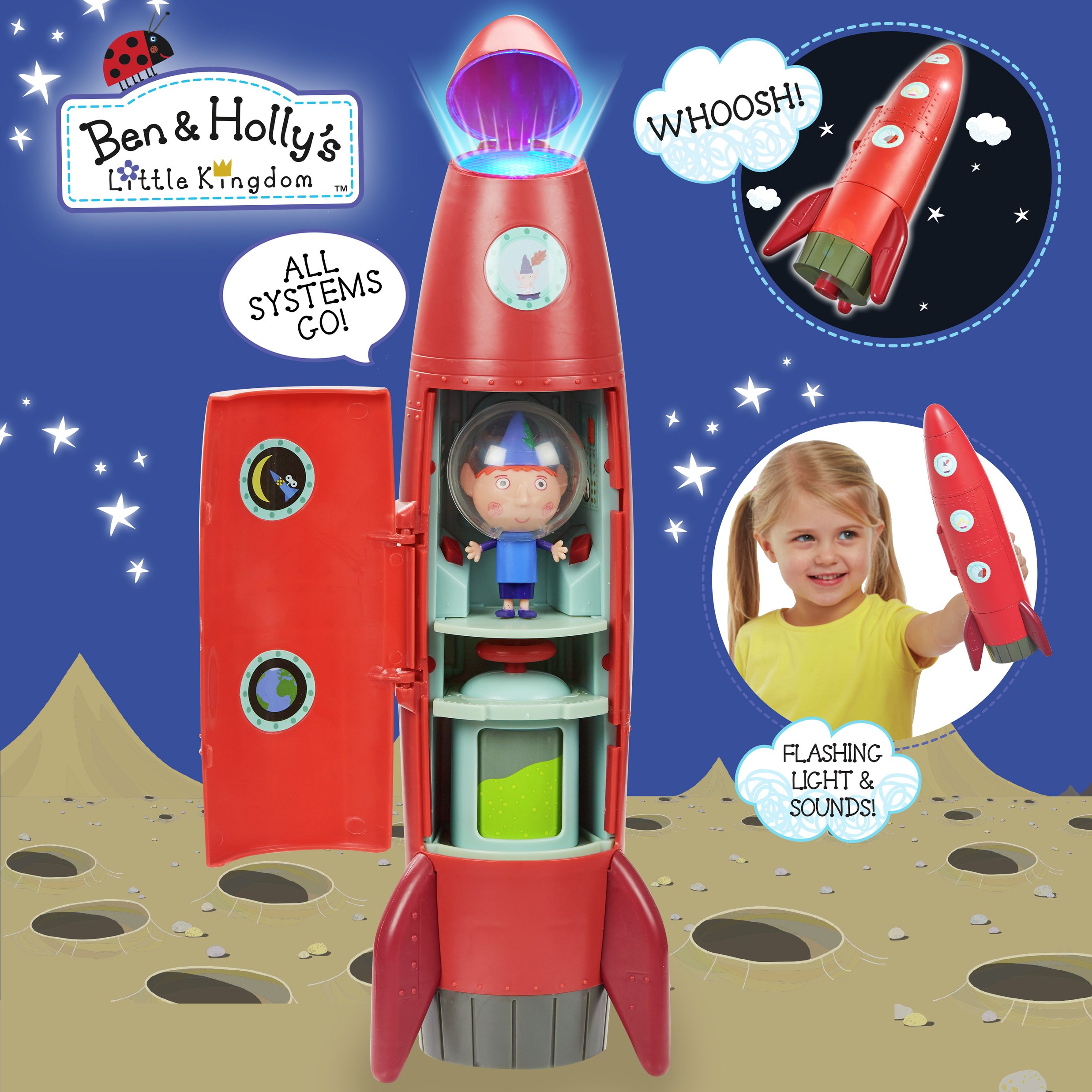 ben and holly elf rocket toy