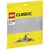LEGO Classic Grey Baseplate - 10701