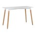 Argos Home Charlie Solid Beech 4 Seater Dining Table - White