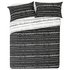 Argos Home Sticks Black and White Bedding Set - Double