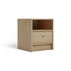 Argos Home Malibu 1 Drawer Bedside Table
