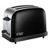 Russell Hobbs 23331 Colours Plus 2 Slice Toaster - Black