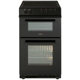 Belling FS50EDOFC 50cm Double Oven Electric Cooker - Black