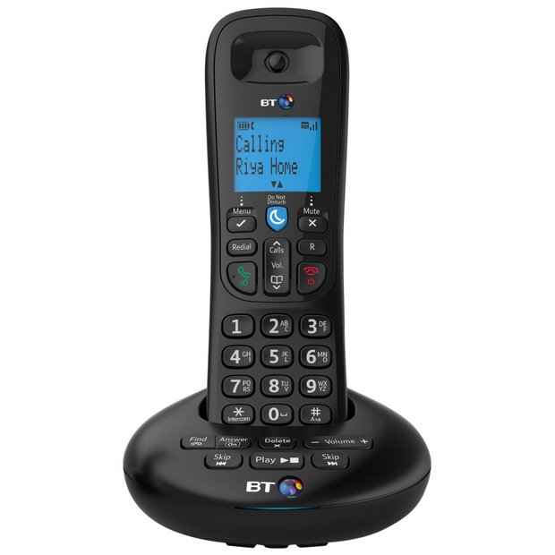 Buy BT 3570 Cordless Telephone with Answer Machine Single