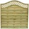 Forest 6ft (1.8m) Europa Prague Fence Panel - Pack of 4
