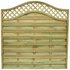 Forest 6ft (1.8m) Europa Prague Fence Panel - Pack of 4